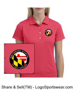 Nike Golf Tech Dri-Fit UV Sport Shirt - Women's - Flamingo Design Zoom